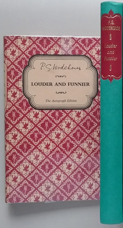 The Autograph Edition of Louder and Funnier, 1963, Herbert Jenkins, First Issue